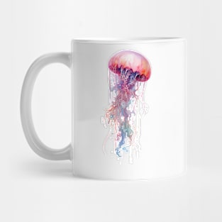 Watercolor Jellyfish Mug